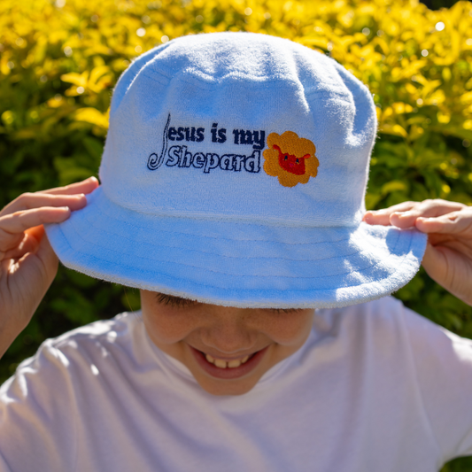 Jesus Is My Shepard Terry Cloth Bucket Hat