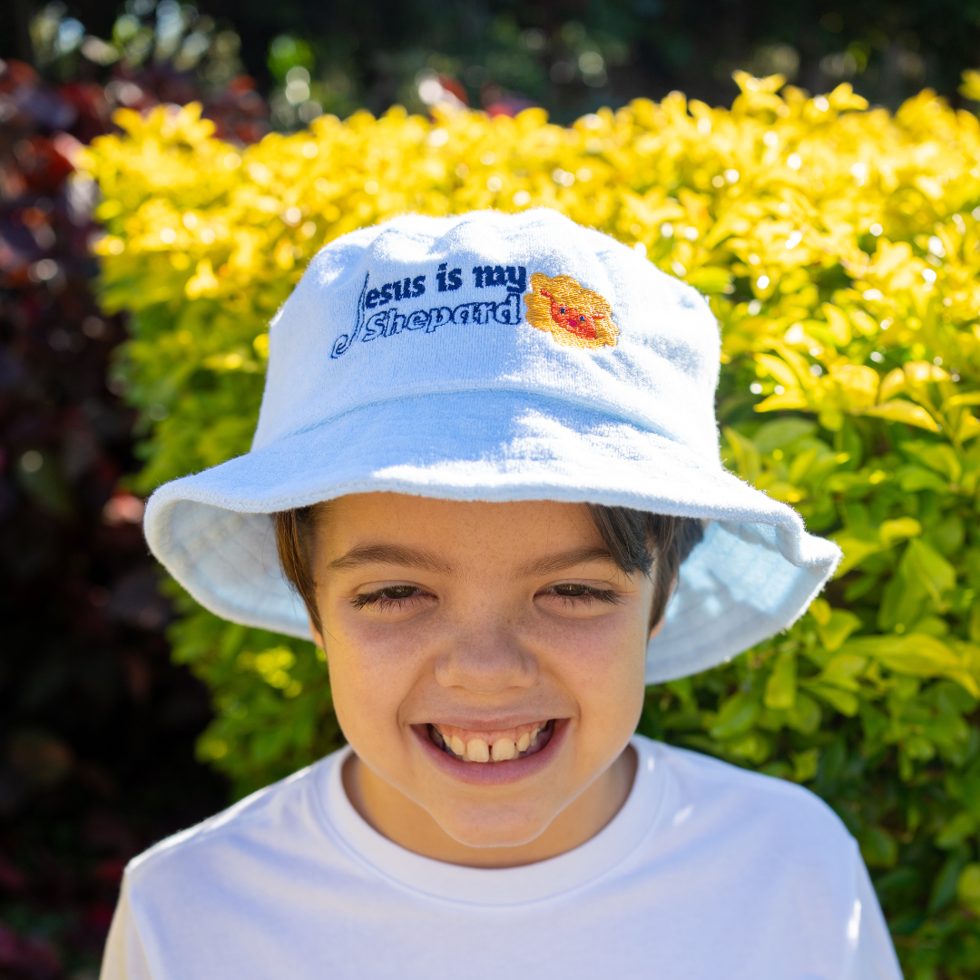 Jesus Is My Shepard Terry Cloth Bucket Hat