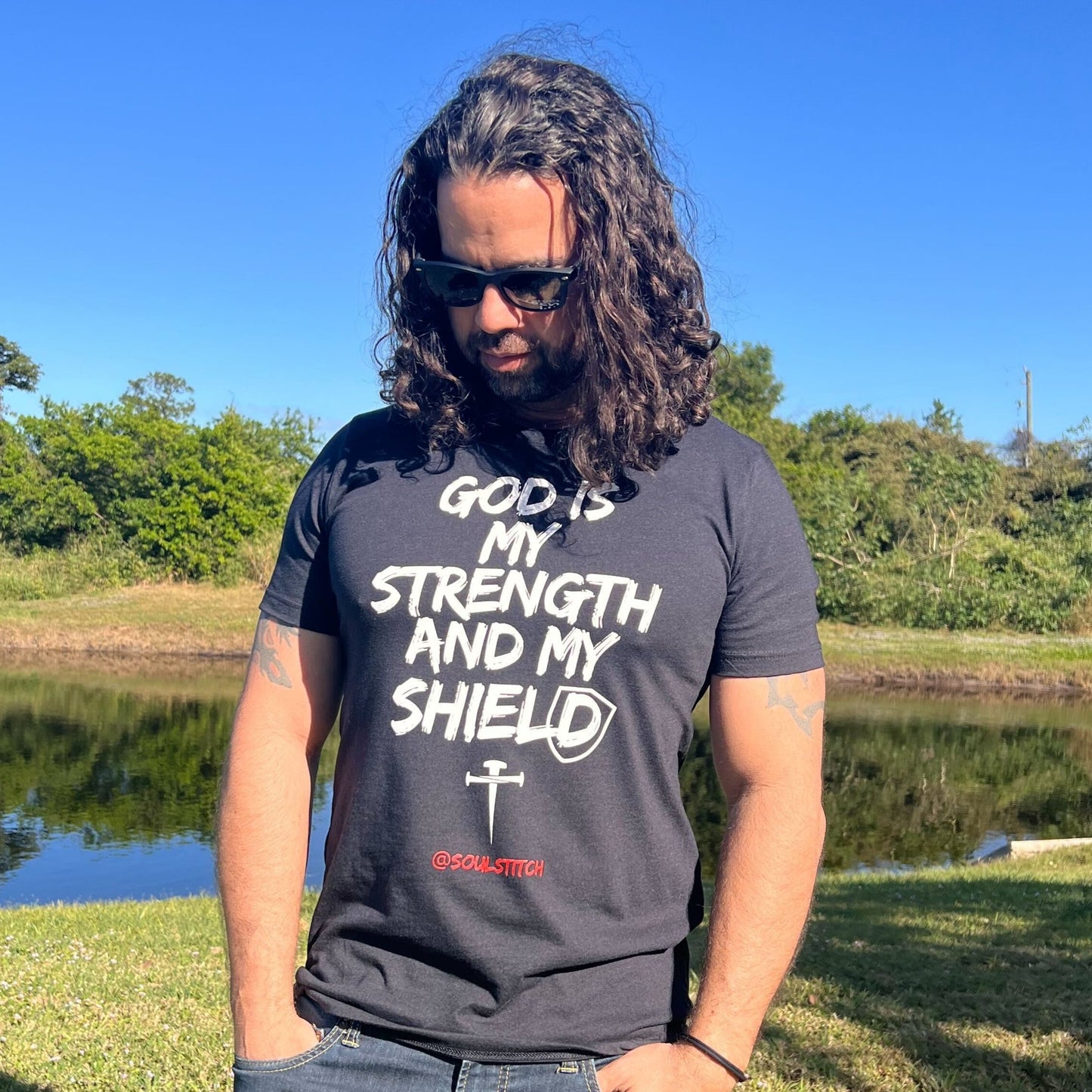 God Is My Shield T-shirt