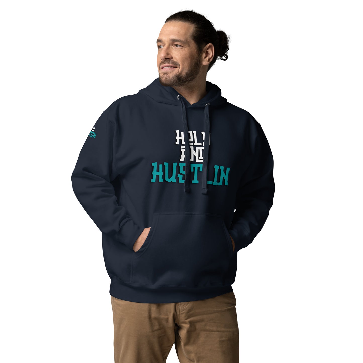 Men's Holy & Hustlin Pull-over Hoodie